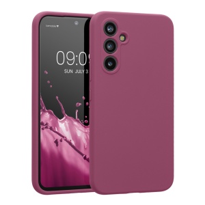 Husa Kwmobile pentru Samsung Galaxy A54 5G, Visiniu, Silicon, 60795.235 - Img 1