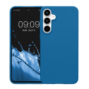 Husa Kwmobile pentru Samsung Galaxy A55 5G, Albastru, Silicon, KWM000021MG024C - Img 2