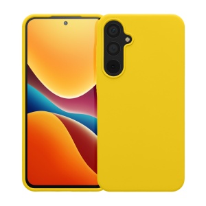 Husa Kwmobile pentru Samsung Galaxy A55, Galben, Silicon, KWM000021ME010C - Img 2