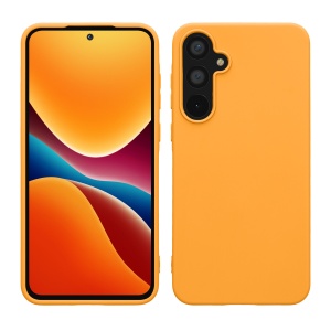 Husa Kwmobile pentru Samsung Galaxy A55, Portocaliu, Silicon, KWM000021MG006C - Img 1