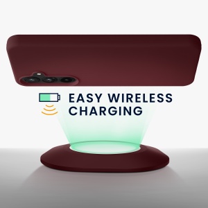 Husa Kwmobile pentru Samsung Galaxy A55, Visiniu, Silicon, KWM000021ME014C - Img 8