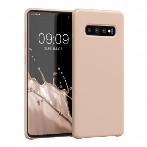 Husa kwmobile pentru Samsung Galaxy S10 Plus, Silicon, Roz, 49028.225 - Img 1