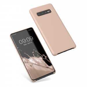 Husa kwmobile pentru Samsung Galaxy S10 Plus, Silicon, Roz, 49028.225 - Img 2