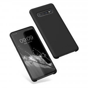 Husa kwmobile pentru Samsung Galaxy S10, Silicon, Negru, 47732.01 - Img 2