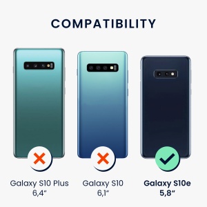 Husa Kwmobile pentru Samsung Galaxy S10e, Albastru, Silicon, 47575.64 - Img 6