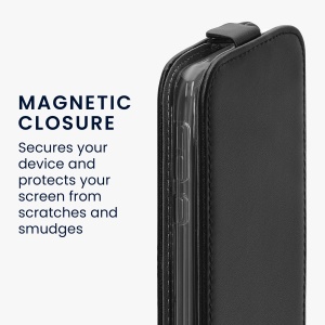 Husa Kwmobile pentru Samsung Galaxy S10e, Negru, Piele ecologica/Silicon, KWM000021VP001C - Img 4
