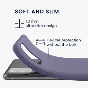 Husa Kwmobile pentru Samsung Galaxy S20 FE, Mov, Silicon, 53604.244 - Img 3