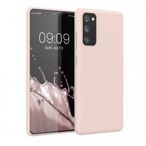 Husa Kwmobile pentru Samsung Galaxy S20 FE, Silicon, Roz, 53604.225 - Img 1