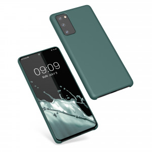 Husa Kwmobile pentru Samsung Galaxy S20 FE, Silicon, Verde, 53605.171 - Img 2