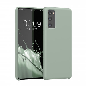 Husa Kwmobile pentru Samsung Galaxy S20 FE, Silicon, Verde, 53605.172 - Img 1