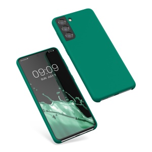 Husa Kwmobile pentru Samsung Galaxy S21, Verde, Silicon, KWM000012BT077C - Img 2