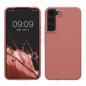 Husa Kwmobile pentru Samsung Galaxy S22, Roz, Silicon, KWM000014GR074C - Img 1