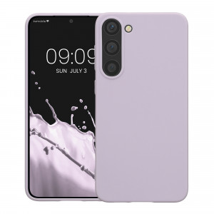 Husa kwmobile pentru Samsung Galaxy S23 Plus, Silicon, Mov, 60283.108 - Img 2