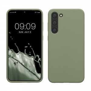 Husa kwmobile pentru Samsung Galaxy S23 Plus, Silicon, Verde, 60274.172 - Img 1