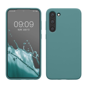Husa Kwmobile pentru Samsung Galaxy S23 Plus, Verde, Silicon, 60274.206 - Img 1