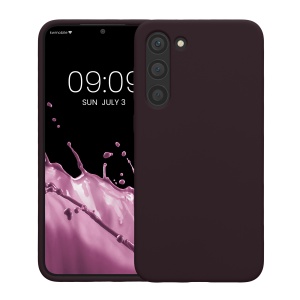 Husa Kwmobile pentru Samsung Galaxy S23 Plus, Violet inchis, Silicon, 60274.114 - Img 2