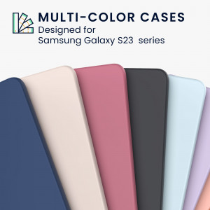 Husa kwmobile pentru Samsung Galaxy S23 Ultra, Silicon, Albastru, 60284.202 - Img 6