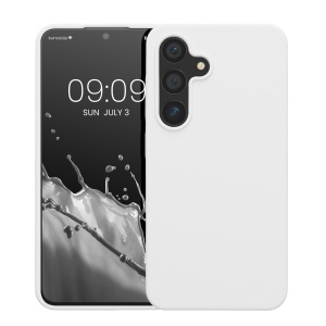 Husa Kwmobile pentru Samsung Galaxy S24, Alb, Silicon, KWM000021KW020C - Img 2