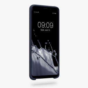 Husa Kwmobile pentru Samsung Galaxy S9 Plus, Silicon, Albastru, 44183.186 - Img 3