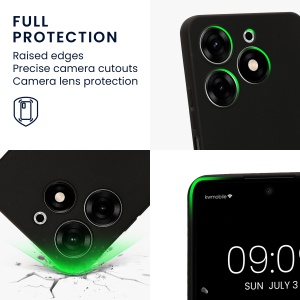 Husa Kwmobile pentru Tecno Spark 10 Pro, Negru, Silicon, 61757.47 - Img 4