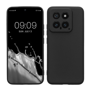 Husa Kwmobile pentru Xiaomi 14, Negru, Silicon, KWM000020ML001C - Img 1