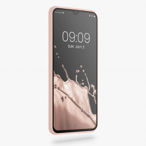 Husa Kwmobile pentru Xiaomi Redmi 9A/Redmi 9AT, Silicon, Roz, 52847.225 - Img 3