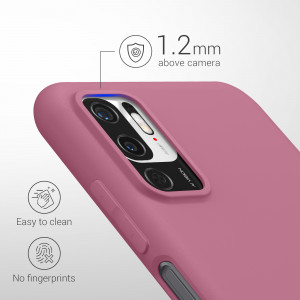 Husa Kwmobile pentru Xiaomi Redmi Note 10 5G, Silicon, Violet, 54947.167 - Img 4