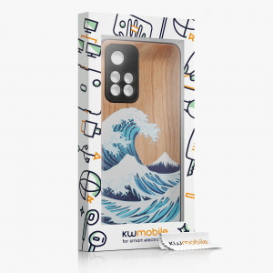 Husa Kwmobile pentru Xiaomi Redmi Note 11 Pro Plus 5G, Lemn, Multicolor, 58100.03 - Img 8