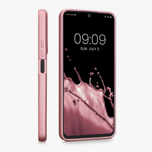 Husa Kwmobile pentru Xiaomi Redmi Note 11 Pro Plus 5G, Silicon, Rose Gold, 59142.31 - Img 5