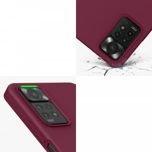 Husa Kwmobile pentru Xiaomi Redmi Note 11 Pro/Redmi Note 11 Pro 5G, Silicon, Violet, 57373.190 - Img 8