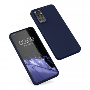 Husa kwmobile pentru Xiaomi Redmi Note 11 Pro/Redmi Note 11 Pro 5G/Redmi Note 12 Pro , Silicon, Albastru, 57373.182 - Img 2