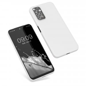 Husa Kwmobile pentru Xiaomi Redmi Note 11/Redmi Note 11s, Silicon, Alb, 57368.48 - Img 2