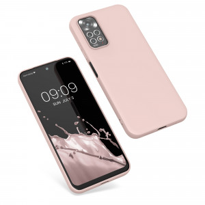 Husa Kwmobile pentru Xiaomi Redmi Note 11/Redmi Note 11s, Silicon, Roz, 57368.225 - Img 2