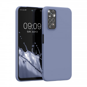Husa Kwmobile pentru Xiaomi Redmi Note 11/Redmi Note 11s, Silicon, Albastru, 57368.12 - Img 1