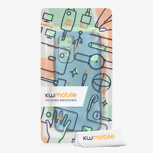 Husa kwmobile pentru Xiaomi Redmi Note 11/Redmi Note 11S, Silicon, Albastru, 58651.251 - Img 7
