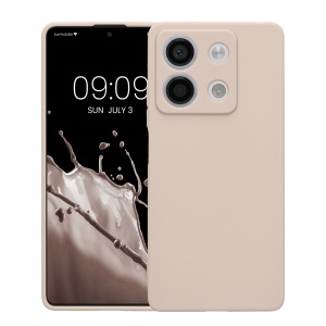 Husa Kwmobile pentru Xiaomi Redmi Note 13, Crem, Silicon, KWM000020LK002C - Img 2