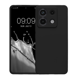 Husa Kwmobile pentru Xiaomi Redmi Note 13 Pro 5G/Poco X6, Negru, Silicon, KWM000020LD001C - Img 2