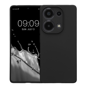 Husa Kwmobile pentru Xiaomi Redmi Note 13 Pro, Negru, Silicon, KWM000020NZ001C - Img 2