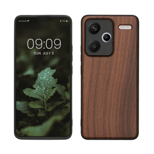 Husa Kwmobile pentru Xiaomi Redmi Note 13 Pro Plus 5G, Maro, Lemn, KWM000020KP001C - Img 1