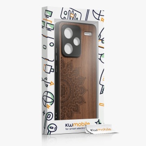Husa Kwmobile pentru Xiaomi Redmi Note 13 Pro Plus 5G, Maro, Lemn, KWM000020KL002C - Img 8