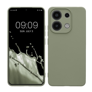 Husa Kwmobile pentru Xiaomi Redmi Note 13, Verde deschis, Silicon, KWM000020LW003C - Img 1