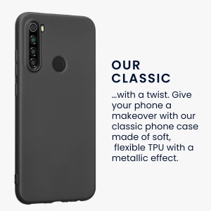 Husa Kwmobile pentru Xiaomi Redmi Note 8, Gri, Silicon, KWM000010LR006C - Img 3