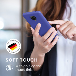 Husa Kwmobile pentru Xiaomi Redmi Note 9S/Redmi Note 9 Pro/Redmi Note 9 Pro Max, Silicon, Albastru, 52140.234 - Img 5