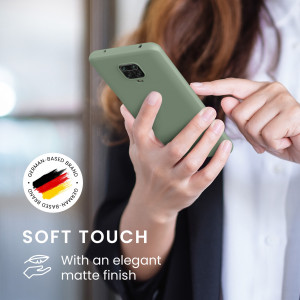 Husa Kwmobile pentru Xiaomi Redmi Note 9S/Redmi Note 9 Pro/Redmi Note 9 Pro Max, Silicon, Verde, 52140.172 - Img 5