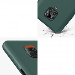 Husa Kwmobile pentru Xiaomi Redmi Note 9S/Redmi Note 9 Pro/Redmi Note 9 Pro Max, Silicon, Verde, 56562.169 - Img 8