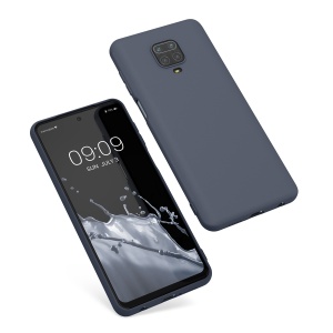 Husa Kwmobile pentru Xiaomi Redmi Note 9S/Redmi Note 9 Pro/Redmi Note 9 Pro Max, Albastru inchis, Silicon, KWM000011AH047C - Img 2