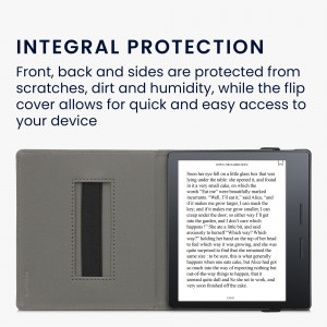 Husa pentru Amazon Kindle Oasis 10, Kwmobile, Multicolor, Piele ecologica, 49418.03 - Img 12