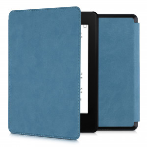Husa pentru Amazon Kindle Paperwhite 11, Kwmobile, Albastru, Piele ecologica, 57159.78 - Img 1