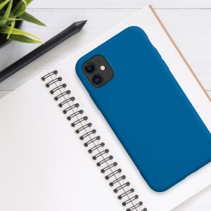Husa pentru Apple iPhone 11, Silicon, Albastru, 50791.228, kwmobile - Img 3