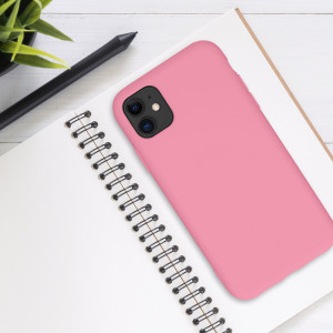 Husa pentru Apple iPhone 11, Silicon, Roz, 50791.212 - Img 3